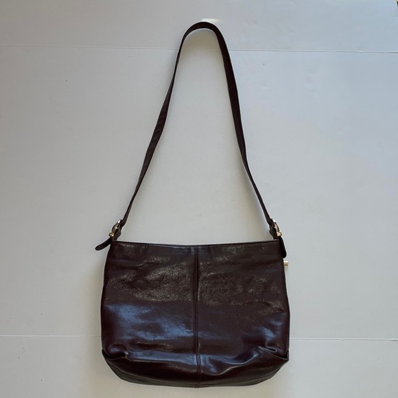 Stone Mountain Brownish Burgundy Crossbody Shoulder Bag - Picture 1 of 7